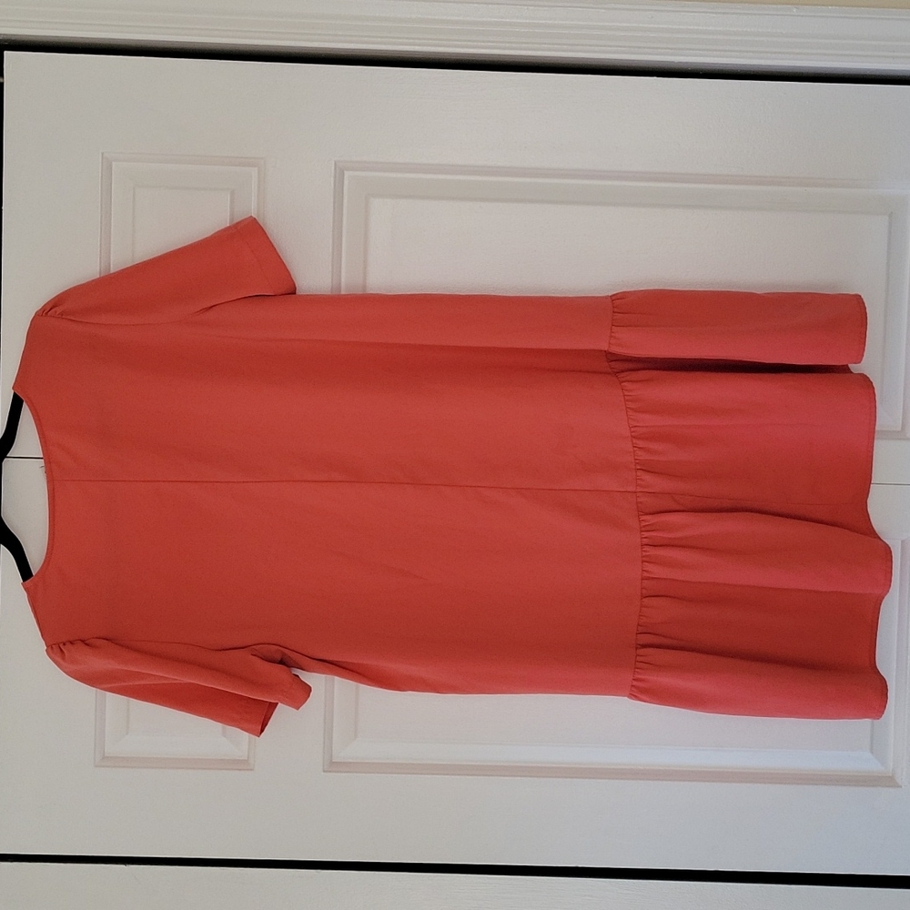 A New Day Pink Ruffle Hem Dress - Picture 2 of 3